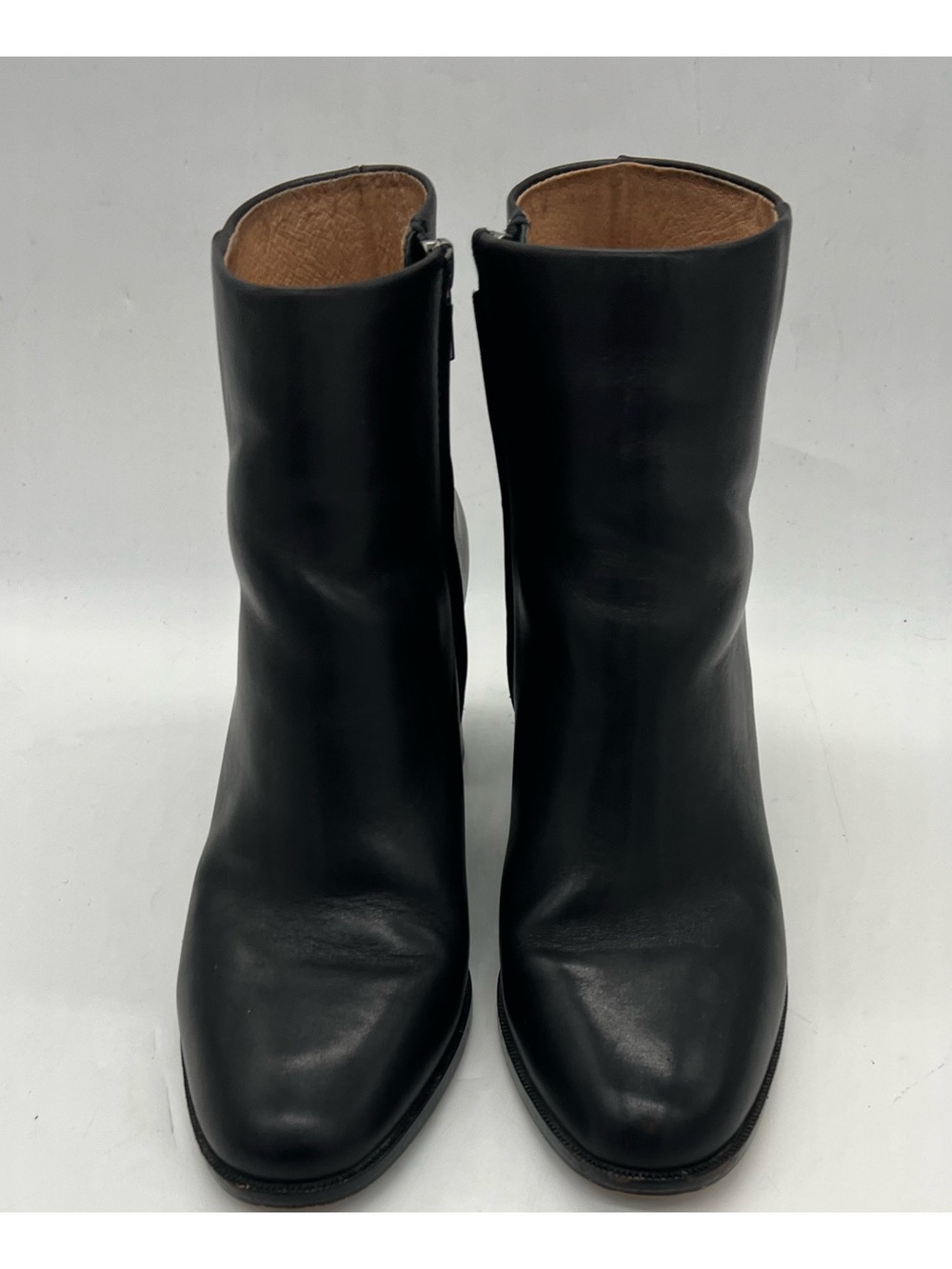 Madewell Black Leather Ankle Boots